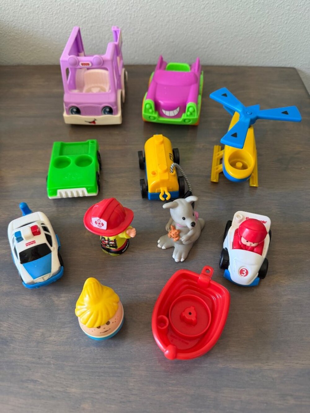 Fisher Price Little People Toy Lot Different Years and Styles Not Complete Sets